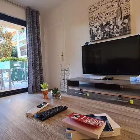 Apartment Conseil Immo -residence Avec Piscine, Avec Terrasse Pour 4 Personnes Cannes